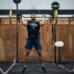 athlete performs hero crossfit workouts