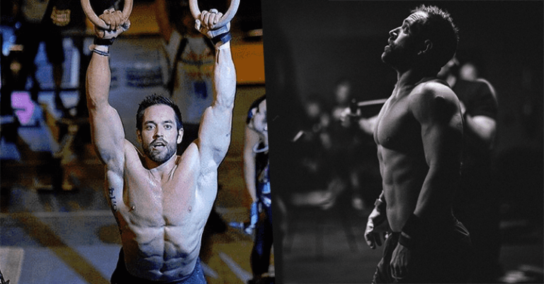 Rich Froning crossfit athlete does wods at home