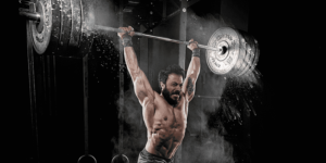 Ates Boran crossfit regionals athlete clean and jerk