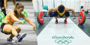 Tia-Clair Toomey competing at the Olympics and Crossfit games 2016