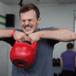 Beginners athlete with kettlebell Best Beginner Workout
