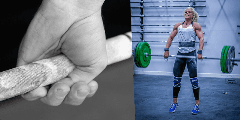 sara sigmundsdottir barbell clean grip strength techniques