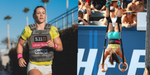 Camille leblanc-bazinet crossfit ring handstand push ups
