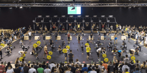 Gensan Italian Showdown 2017 competition floor and athletes