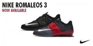Nike Romaleos 3 Red and Black