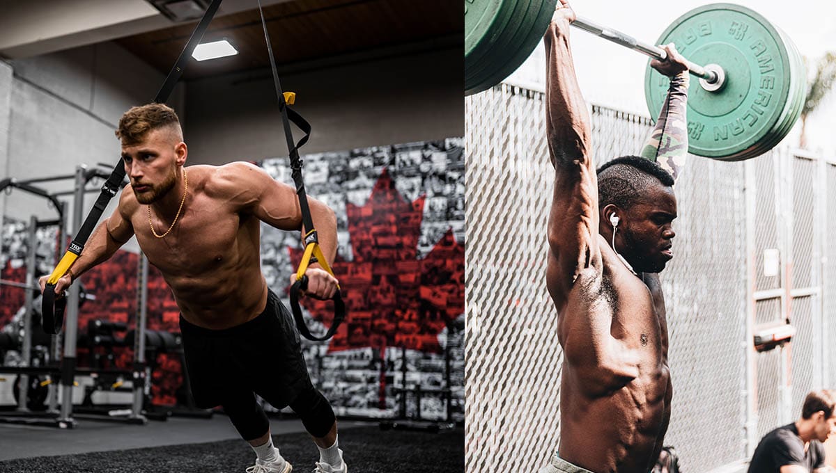 german volume training with different workouts