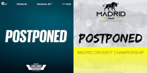 madrid crossfit postponed lowlands throwdown