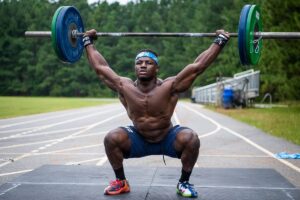 Abs Exercise Overhead Squat CrossFit Conditioning Workouts Benefits of the Overhead Squat Core Workouts That Build Abs Without Sit Ups