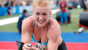 muscular athlete