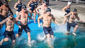crossfit games swimming workout