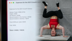 costs for international athletes competing at the CrossFit Games