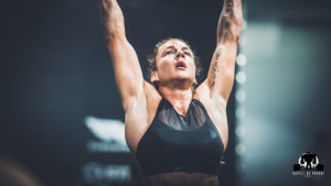 Jumping Jacks WODs with female athlete