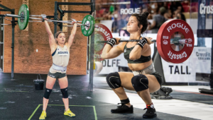 Haley Adams and Mal O'Brien train together