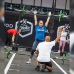 athlete competes at Dubai CrossFit Championship