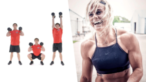 dumbbell push press