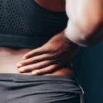 woman with anterior pelvic tilt