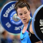 Chelsey Grigsby does back squat standing calf raise Bodyweight Exercises for the Upper Abs