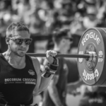 athlete performs heavy back squat