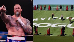 Hafthor Bjornsson at the 2022 Rogue Invitational