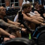 mens hyrox rowing