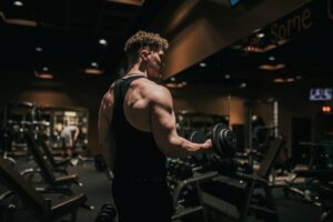 Man in gym
