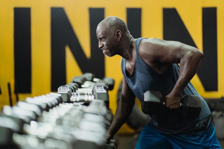 Man working out