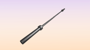French Fitness Black Olympic Barbell